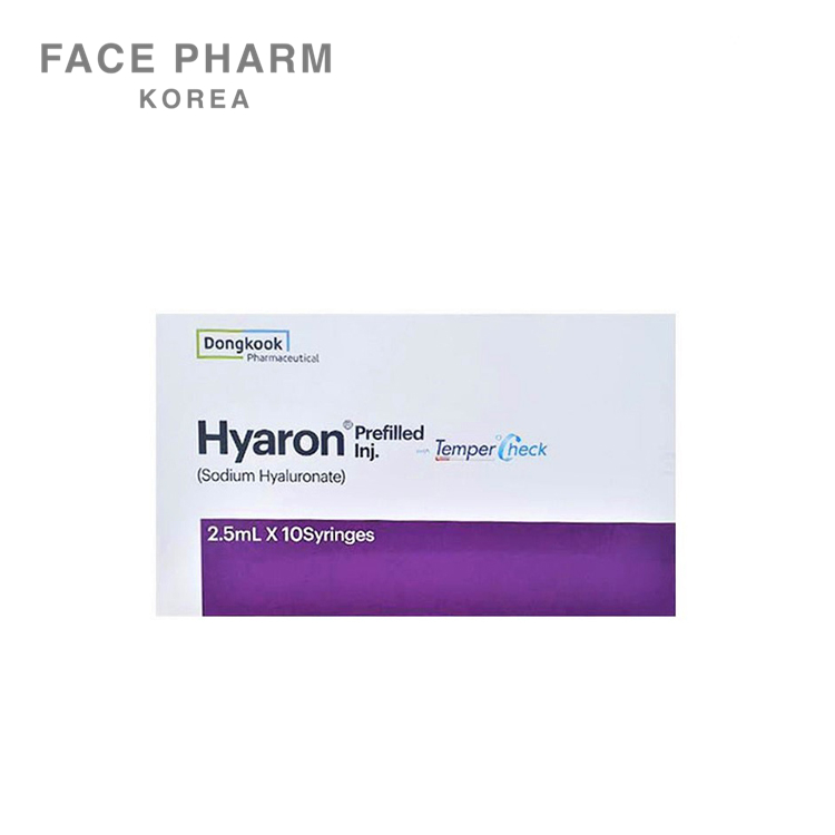 HYARON Prefilled Inj. (2.5mL*10 syr) - FACEPHARM KOREA Co., Ltd.